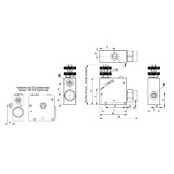 Zawór regulacji przepływu 3-drożny 1/2" 50-90 l/min
