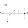 Zawór regulacji przepływu 3-drożny 1/2" 50-90 l/min