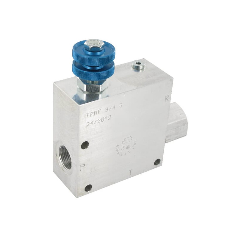 Zawór regulacji przepływu 3-drożny 3/4" 90-150 l/min