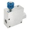 Zawór regulacji przepływu 3-drożny 3/4" 90-150 l/min