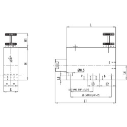 Regulator przepływu VPR3, G1/2"
