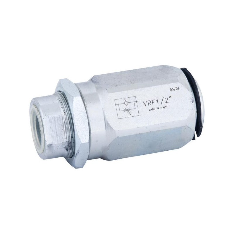 Zawór dławiąco - zwrotny baryłkowy VRF, G1/2"