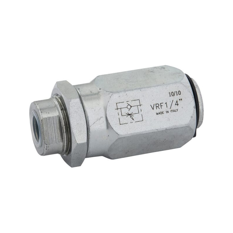 Zawór dławiąco - zwrotny baryłkowy VRF, G1/4"