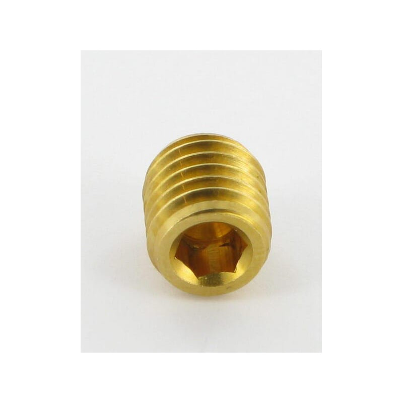 Śruba dławiąca SSM M10 ø 2.5 mm mosieżna