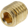 Śruba dławiąca SSM M10 ø 2.5 mm mosieżna