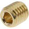 Śruba dławiąca SSM M12 ø 1.6 mm mosieżna