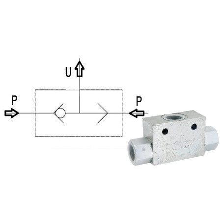 Zawór alternatywny VU2P, G3/8"