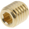 Śruba dławiąca SSM M8 ø 2.0 mm mosieżna