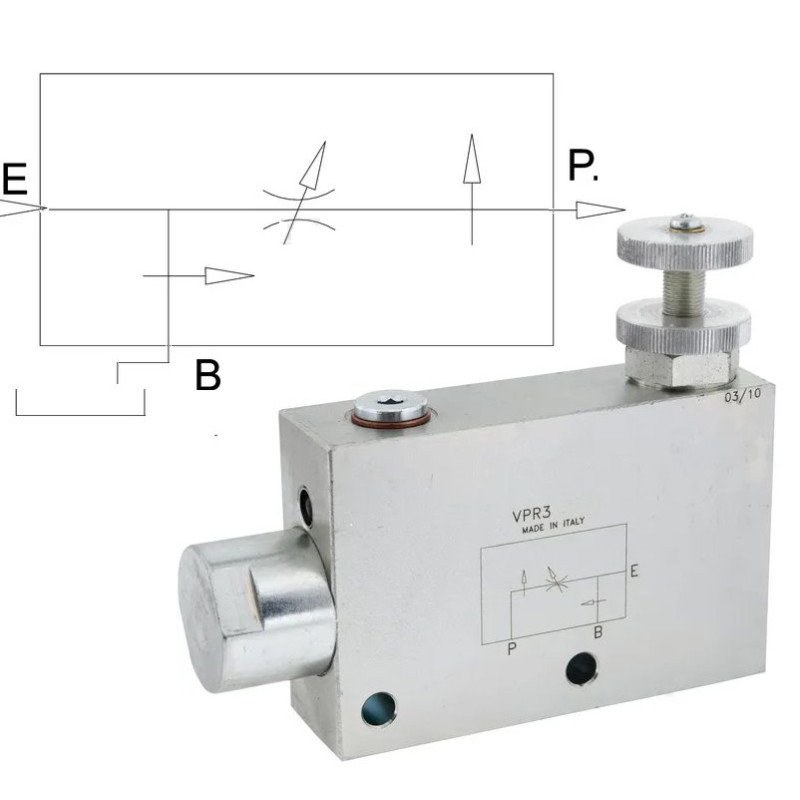 Regulator przepływu VPR3, G1"