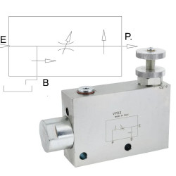Regulator przepływu VPR3, G1/2"