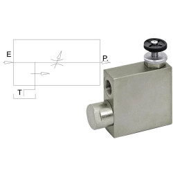 Regulator przepływu RFP3, G1/2"