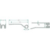 Palec zgrabiarki 410/99/41 fi9,0 mm, pasuje do Deutz-Fahr