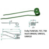 Palec zgrabiarki 441/92/41 fi8,0 mm, prawy, pasuje do Fella