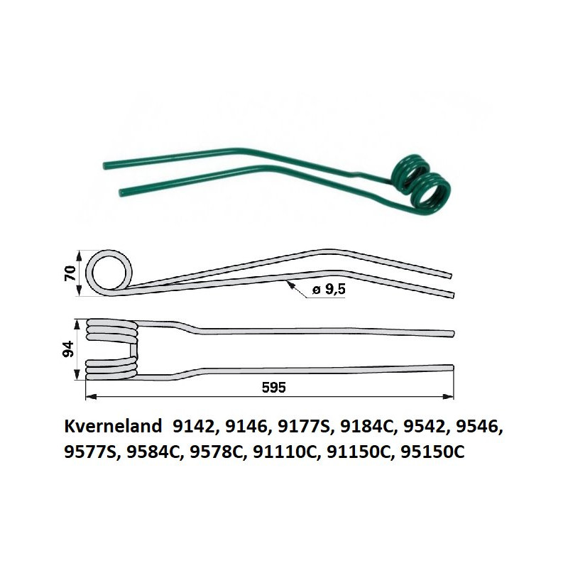 zęby DEUTZ-FAHR 9664289988001