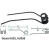 Palec zgrabiarki 410/92/41 fi9,0 mm, lewy, pasuje do Deutz-Fahr 16502741