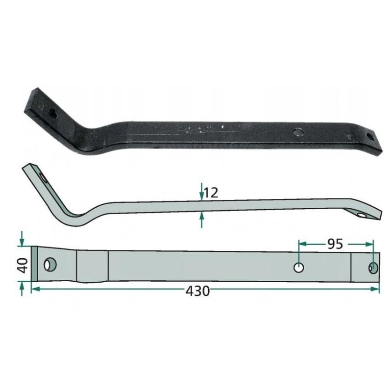 06567479 Deutz Fahr uchwyt sprężyny