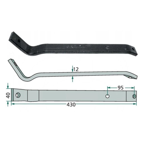 06567479 Deutz Fahr uchwyt sprężyny
