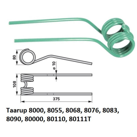 Taarup 8000, 8055, 8068, 8076, 8083, 8090, 80000, 80110, 80111T
