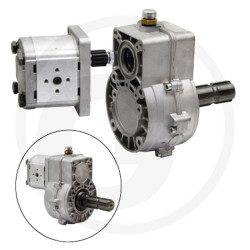 Multiplikator 1:3,8 z pompą 16l/min wałek 1i3/8" Z6