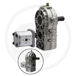 Multiplikator 1:3,8 z pompą 50l/min wałek 1i3/8" Z6
