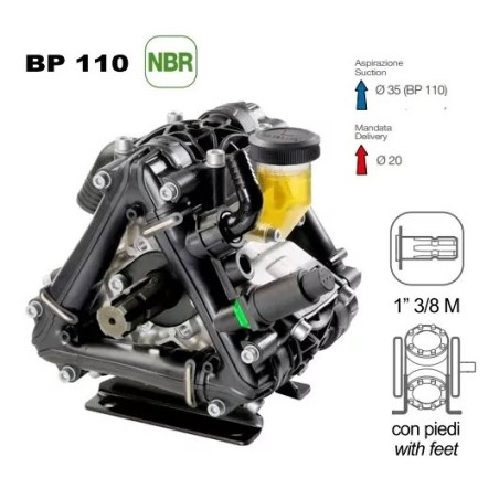 Pompa membranowa niskociśnieni 628561430001 Comet 5700037439679