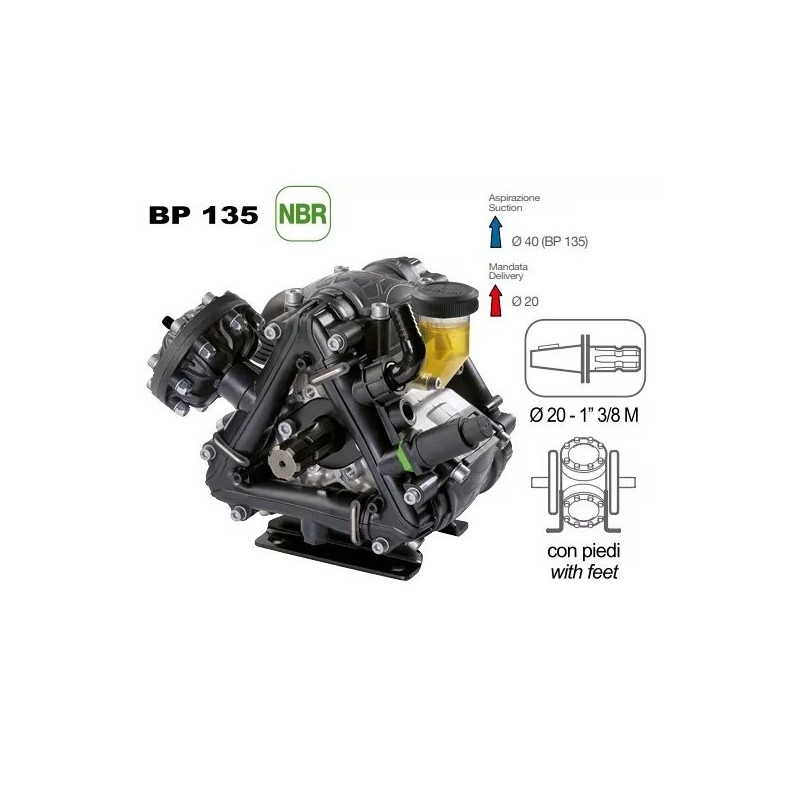 Pompa membranowa niskociśnieni 628561410001 Comet 5700037439808