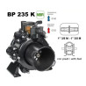Pompa przeponowa BP 235K Comet 222l/min, 2x1i3/8" Z6 - 61050036000