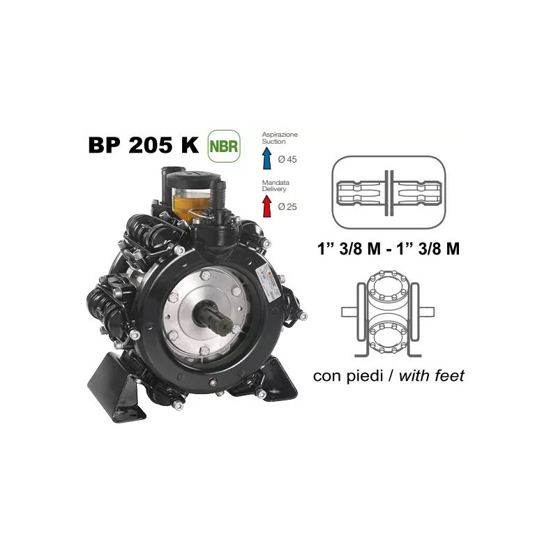 Pompa membranowa niskociśnieni 628561041002 Comet 5700037440156