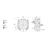 Pompa przeponowa BP 40K Comet 43,3l/min, 1i3/8" Z6 6088100100