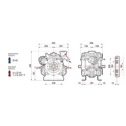 61180001 Comet Pompa membranowa