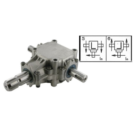 Przekładnia T 1:1,35 1i3/8"Z6/fi25mm/fi25mm (9.124.018) Comer L-25A