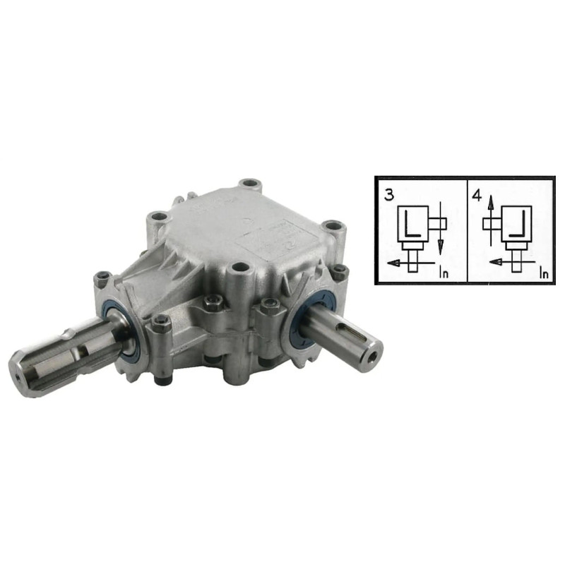 Przekładnia L 1:1 1i3/8"Z6/fi25mm (9.124.007) Comer L-25A