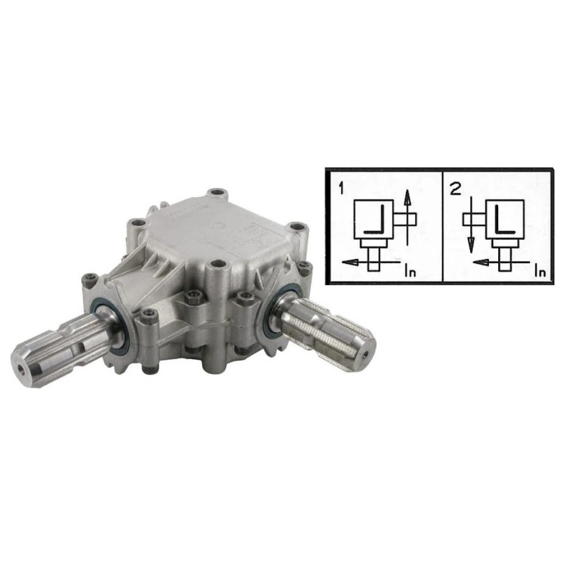 Przekładnia L 1:1 1i3/8"Z6/1i3/8"Z6 (9.124.012) Comer L-25A