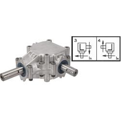 Przekładnia L 1:1,9 fi25mm/fi25mm (9.124.019) Comer L-25A