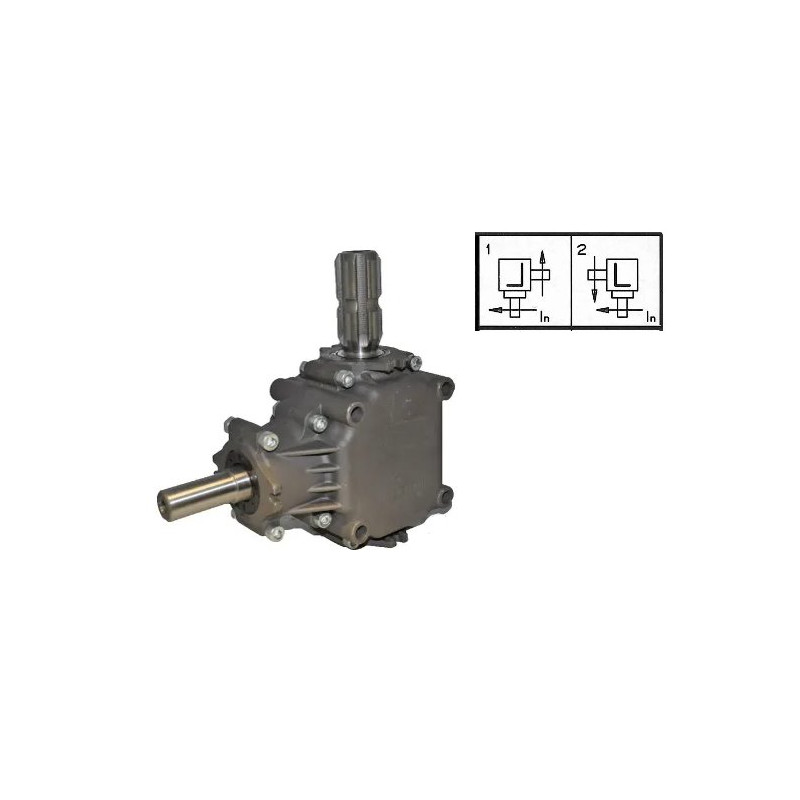 Przekładnia L 1:2,78 fi25mm/1i3/8"Z6 (9.124.029) Comer L-25A