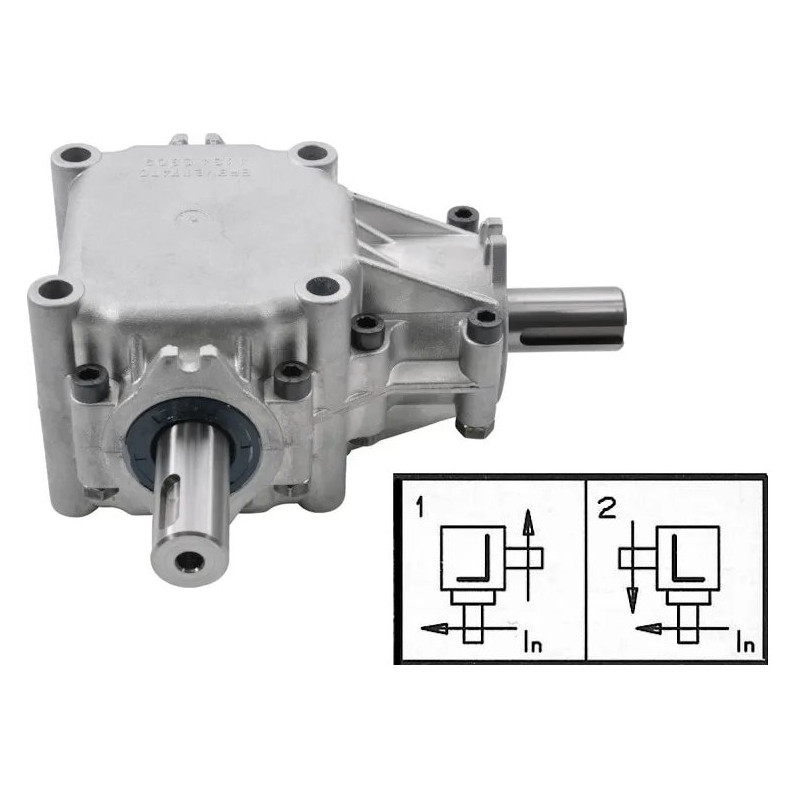 Przekładnia L 1:2,78 fi25mm/fi25mm (9.124.021) Comer L-25A