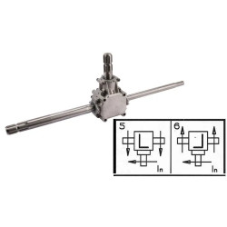 Przekładnia T 1:1 1i3/8"Z6/1i3/8"Z6/fi22mm (9.124.344) Comer L-25A