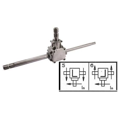 Przekładnia T 1:1 1i3/8"Z6/1i3/8"Z6/fi22mm (9.124.344) Comer L-25A