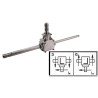 Przekładnia T 1:1 1i3/8"Z6/1i3/8"Z6/fi22mm (9.124.344) Comer L-25A