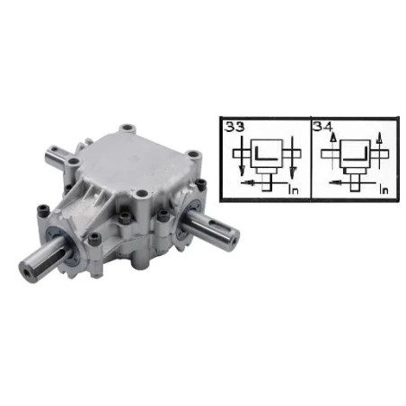 Przekładnia T 1:1,9 fi25mm/fi25mm/fi25mm (9.1240.32) Comer L-25A
