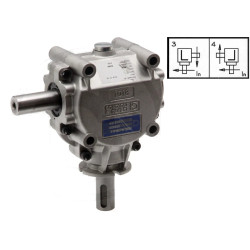 Przekładnia L 1:1 fi25mm/fi25mm B&P Bondioli&Pavesi