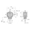 Przekładnia L 1:1 fi30mm/fi30mm B&P Bondioli&Pavesi