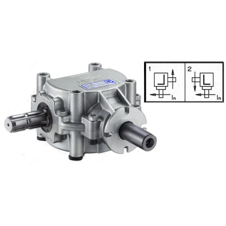 Przekładnia L 1,9:1 fi30mm/1i3/8"Z6 B&P Bondioli&Pavesi