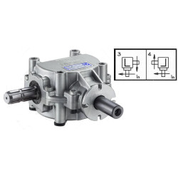 Przekładnia L 2,78:1 fi25mm/1i3/8"Z6 B&P Bondioli&Pavesi