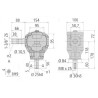 Przekładnia L 2,78:1 fi25mm/1i3/8"Z6 B&P Bondioli&Pavesi