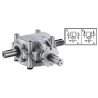 Przekładnia T 1:1 1i3/8Z6/fi25mm/f25mm B&P Bondioli&Pavesi
