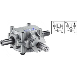 Przekładnia T 1,9:1 fi25mm/fi25mm/fi25mm B&P Bondioli&Pavesi
