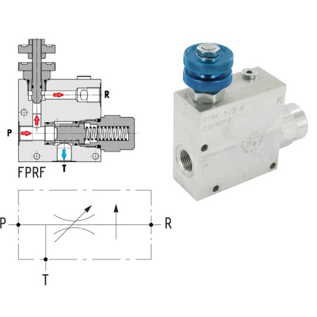 Regulator przepływu 1/2" 50-90 l/min