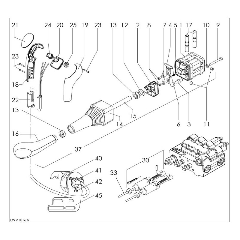 (5) Stoll Joystick  LWV 1016