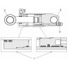 Zestaw Uszczenień 50x90  siłownik podnoszenia Stoll Robust 80.1